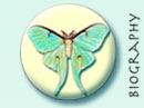 Biography alfalfa butterfly illustration button